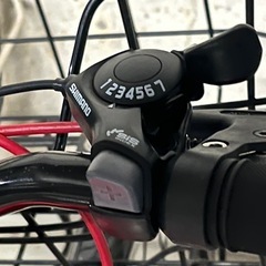  【子供用自転車24インチ】ブリヂストン/シュライン/前カゴ付きの画像