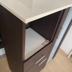 ニトリ　食器棚　キッチンボードの画像