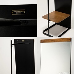 JOURNAL STANDARD FURNITURE　鏡　ミラー　ウッド　木の画像