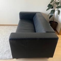 【9/16AM引取りでお値引き】IKEAソファ KLIPPANの画像