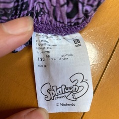 スプラトゥーン3子供用ステテコ　UNIQLOの画像
