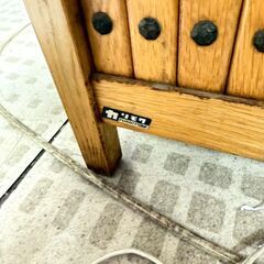 カリモク 傘立て レトロ 高級家具の画像