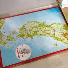 0824-438 日本地図パズルの画像