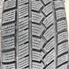 185/60R15 スタッドレスタイヤ　ホイール4本セット　2023年新品購入美品の画像
