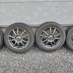 185/60R15 スタッドレスタイヤ　ホイール4本セット　20...