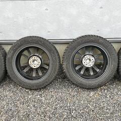185/60R15 スタッドレスタイヤ　ホイール4本セット　2023年新品購入美品の画像