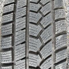 185/60R15 スタッドレスタイヤ　ホイール4本セット　2023年新品購入美品の画像