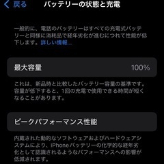 ほぼ未使用・バッテリー100% iPhone SE 3 64Gの画像