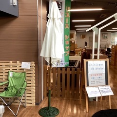 ガーデンパラソル【町田市再生家具】251513の画像