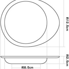 ペットフードボウル 2枚セットの画像