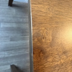 正方形　ブラウンテーブルの画像