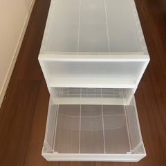 【無印】ポリプロピレン衣装ケース・引出式の画像