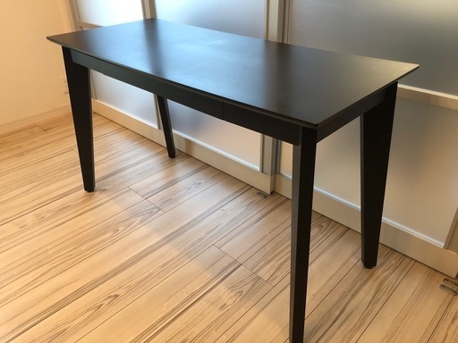 配達あり　あずま工芸　デスク 木製 コンソールデスク（ パソコンデスク コンソール 引出し付 ）