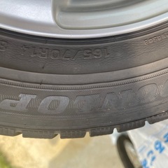 ダンロップ　23年製造　バリ山スタッドレスの画像