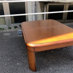 こたつテーブル 長方形 105×75cm 炬燵 こたつテーブル リビングこたつ ダイニングこたつ ヒーター 折りたたみ足 一人暮らしの画像