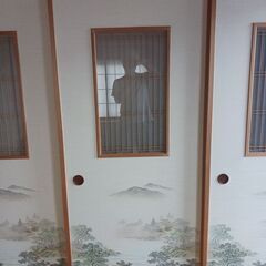 襖4枚組の画像