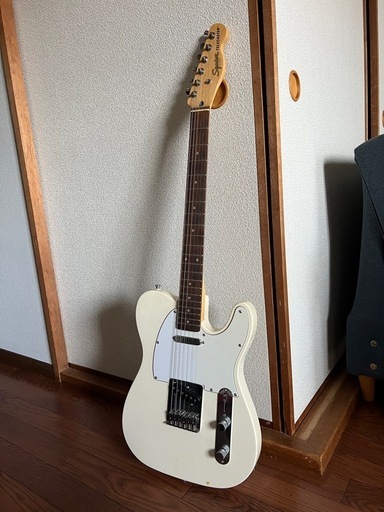 Squier by FENDER テレキャスター白