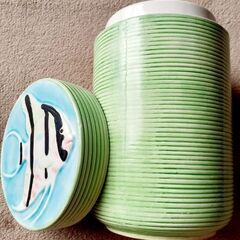 ☕Seyei 陶器製小物入 昭和レトロ 貴重の画像