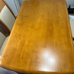食事テーブルの画像