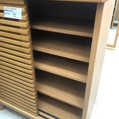 【ジャングルジャングルサカイ石津店】ニトリ　NITORI　シューズBOX　モミジ　和風　おしゃれ　玄関収納　クリーニング済み 堺市 西区 東区 北区 南区 堺区 石津の画像