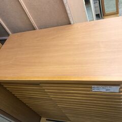 【ジャングルジャングルサカイ石津店】ニトリ　NITORI　シューズBOX　モミジ　和風　おしゃれ　玄関収納　クリーニング済み 堺市 西区 東区 北区 南区 堺区 石津の画像