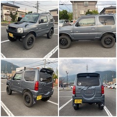 jb23 後期　6型　AT ジムニー　車検付き　乗って帰れる　jimny カスタム多数　ランドベンチャー　シートヒーター付き！　サビ無しの画像
