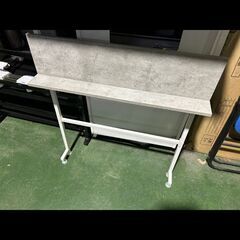 札幌限定配送/お引き取り可◆家具◆LOWYA◆突っ張りラック/棚/壁面ラック◆デンション80◆W80 D11 H200-260の画像