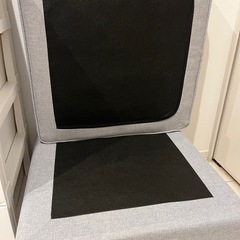 (お取引中)ソファ用オットマン　グレーの画像