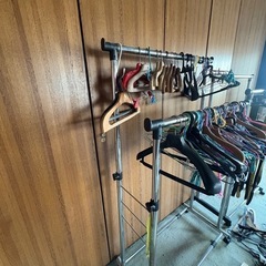 物干し　衣類掛け　ハンガー　セットの画像