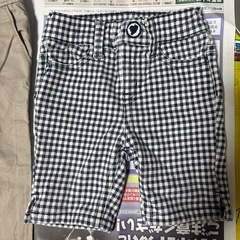 子どもハーフパンツ2点　80サイズの画像
