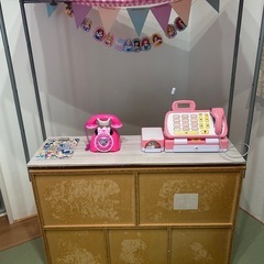 DIYおままごと　お店屋さんカウンターの画像