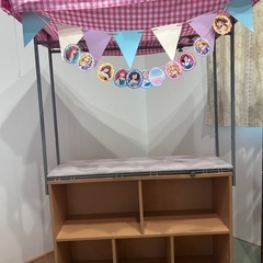 DIYおままごと　お店屋さんカウンターの画像