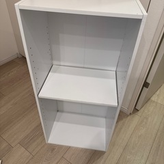 カラーボックス2段　幅41.8×奥行29×高さ89cm　　の画像