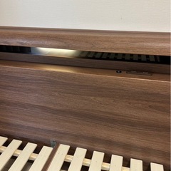 配達可【ダブルベッド】【管理番号12408 比】の画像