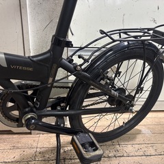 DAHONの折りたたみ自転車、VITESSE ブラックの画像