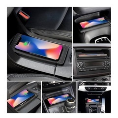 新品！車の充電パッド、15W 滑り止め　複数のデバイス用の車の充電器ホルダーの画像