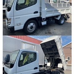 ほぼ未使用！！ 三菱ふそう　キャンター　3ｔ ダンプ　走行距離352㎞  2RG-FBA60　の画像