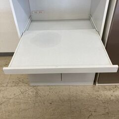 J5573【リユースのサカイ柏店】　食器棚　ホワイト　クリーニング済みの画像