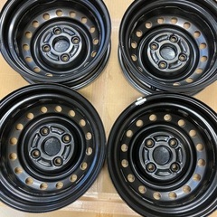 スズキ純正12インチスチールホイール4本セットの画像
