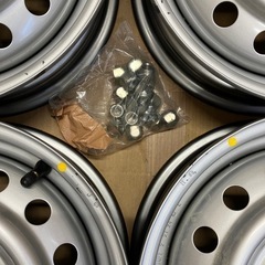 スズキ純正12インチスチールホイール4本セットの画像