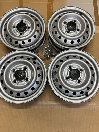 スズキ純正12インチスチールホイール4本セット