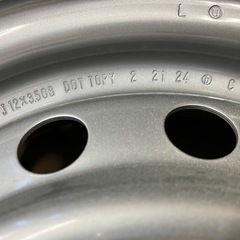 スズキ純正12インチスチールホイール4本セットの画像