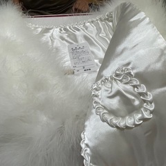 【美品】ショール　羽毛100%の画像