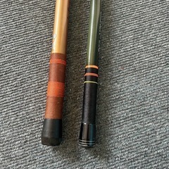 Ⓜ️商品 【土日対応】 A H 投げ釣り用竿　2本＆釣具BOX 引き出し4段付き　現状渡し　08-24-05の画像