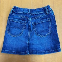 無料！！ショート丈デニムスカートの画像