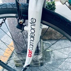ビアンキ　自転車　クロスバイク　ロードバイク　カメレオンテ スポーツ 3 中古　ホワイト　白 bianchiの画像