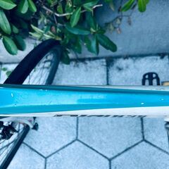 ビアンキ　自転車　クロスバイク　ロードバイク　カメレオンテ スポーツ 3 中古　ホワイト　白 bianchiの画像