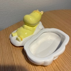 ムーミン　陶器　石鹸置きの画像