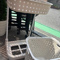 ランドリーバスケット　ラックの画像