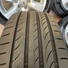 日産　エクストレイル　純正アルミタイヤ　4本セットの画像